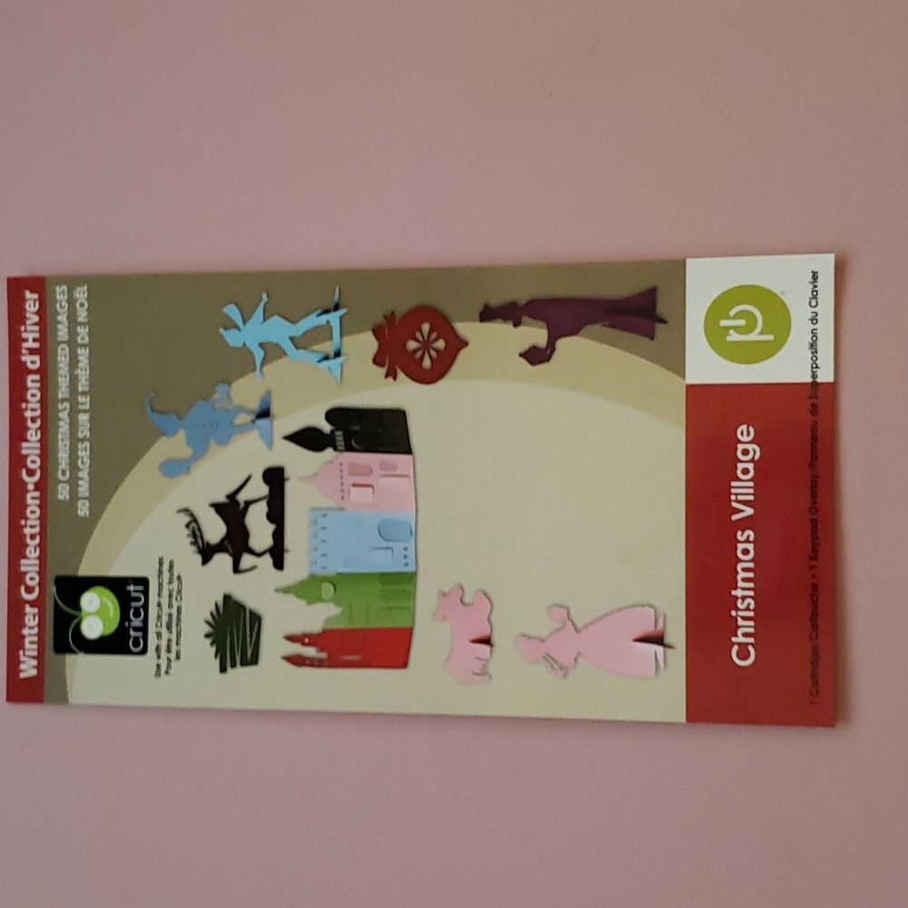 Cricut Die Cartridge Christmas Village Winter Collection